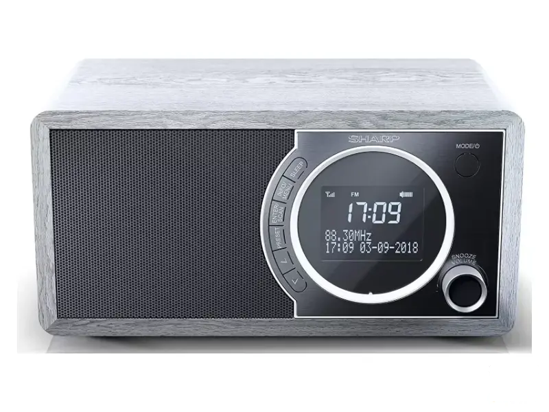 SHARP DR-450GR Digitalni bluetooth radio Srebrni