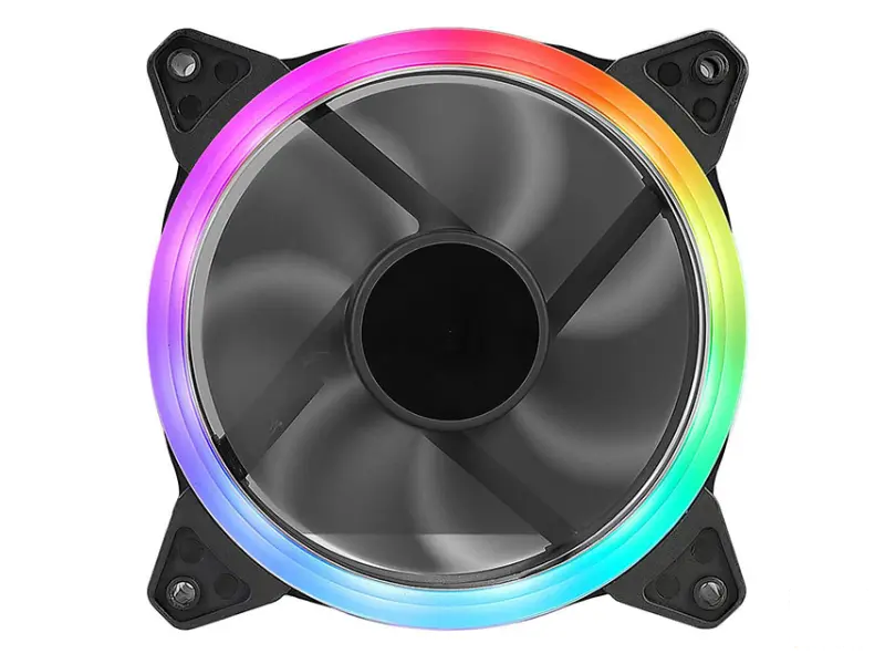 EVESKY Camo 120mm x 120mm x 25mm RGB spoljašnji i unutrašnji ventilator 