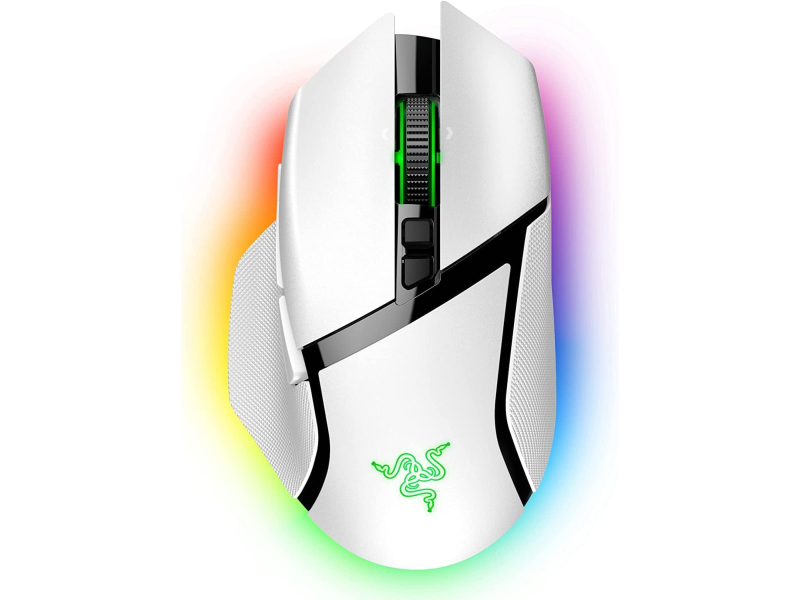 Razer Basilisk V3 RZ01-04620200-R3G1, zicani gejmerski mis,Bijeli