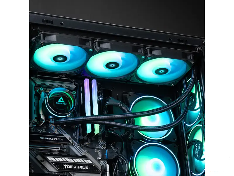 Chieftec CPU Cooler Iceberg 360 CLC-360-RGB (1851, 1700, 1200, AM5, AM4)