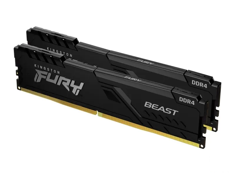 KINGSTON DIMM DDR4 64GB (2x32GB kit) 3200MT/s KF432C16BBK2/64 Fury Beast Black 