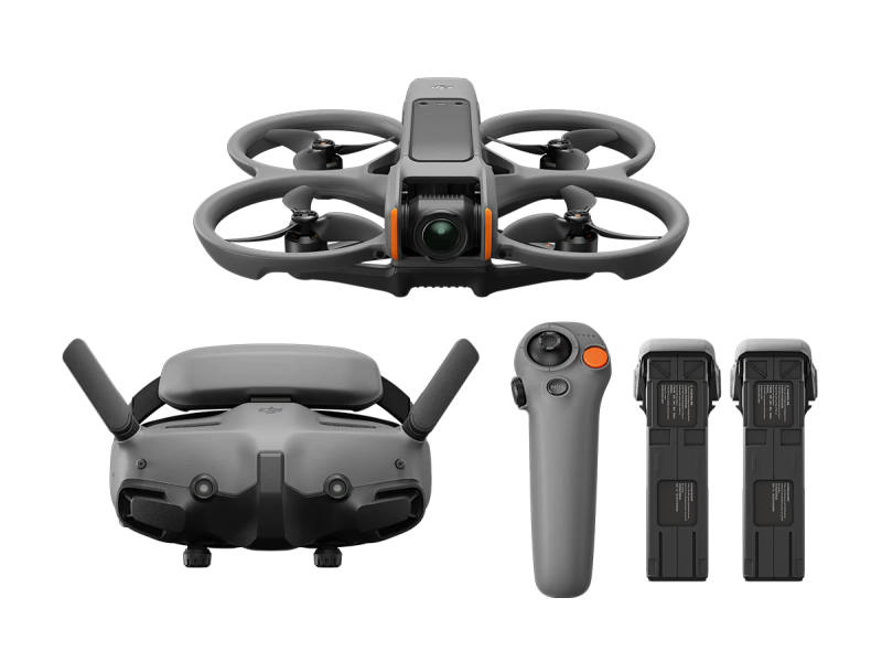 DJI Avata 2 Fly More Combo (Three Batteries), DJI Goggles 3, DJI RC Motion 3, DJ
