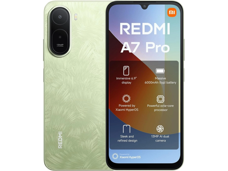 Smartphone XIAOMI Redmi A7 Pro 4GB/64GB/zelena