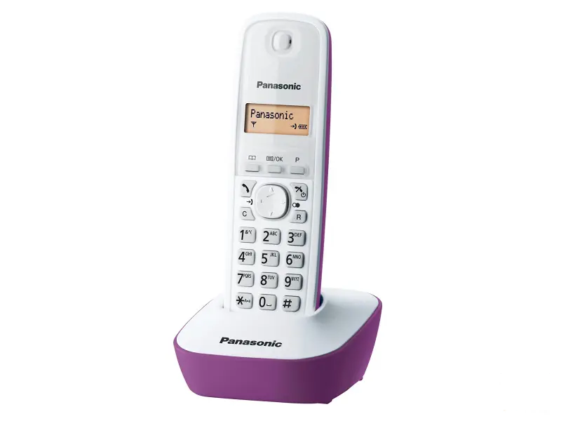 PANASONIC Telefon bežični KX-TG1611FXF ljubičasti