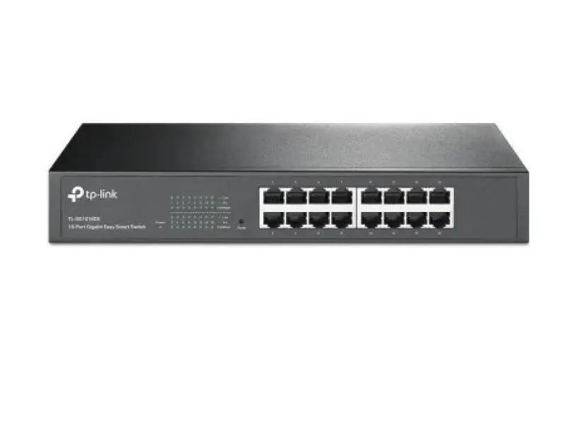 TP-LINK TL-SG1016DE 16-Port Gigabit Desktop/Rackmount Switch metalno kućište 