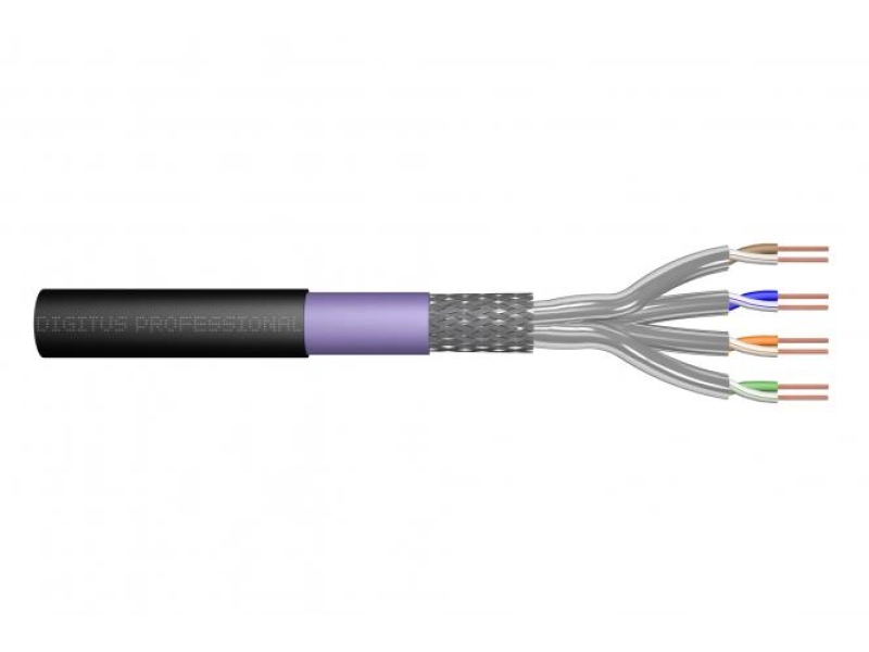 Digitus Kabl S/FTP CAT7 burial installation, 500 m, simplex, PE