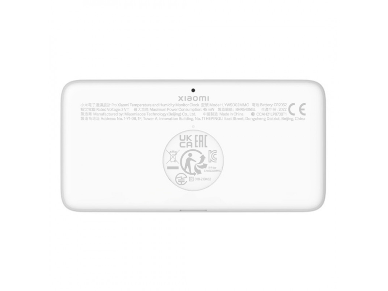Mi Temperature and Humidity Monitor Clock