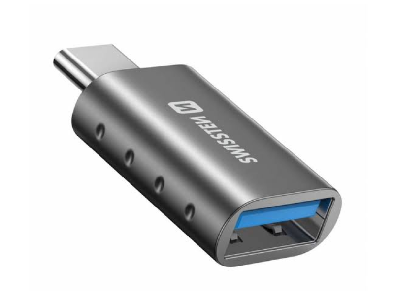 Swissten OTG Adaper USB-C (M) / USB-A (F)