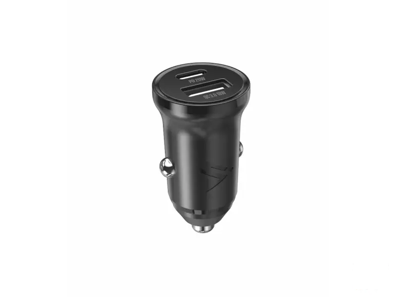 iPEAX Car Charger CL-04, PD, 300W, USB-C + USB-A BLACK