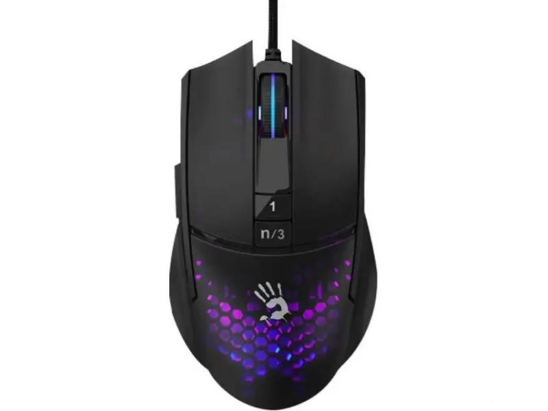 A4 TECH L65 Max Bloody RGB Gaming Honeycomb USB miš 