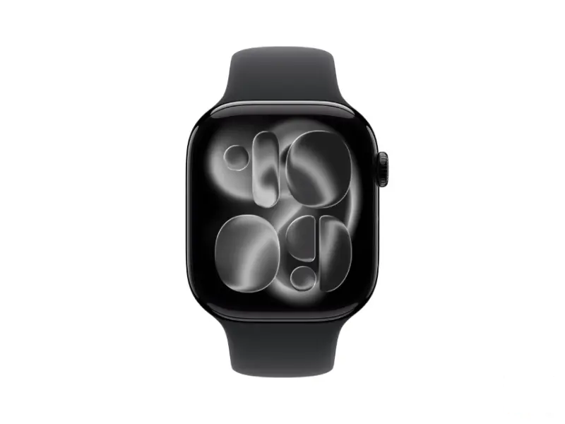 APPLE Watch Series 11 GPS 46mm Jet Black Aluminium Case with Black Sport Band - M/L (meux4et/a) 