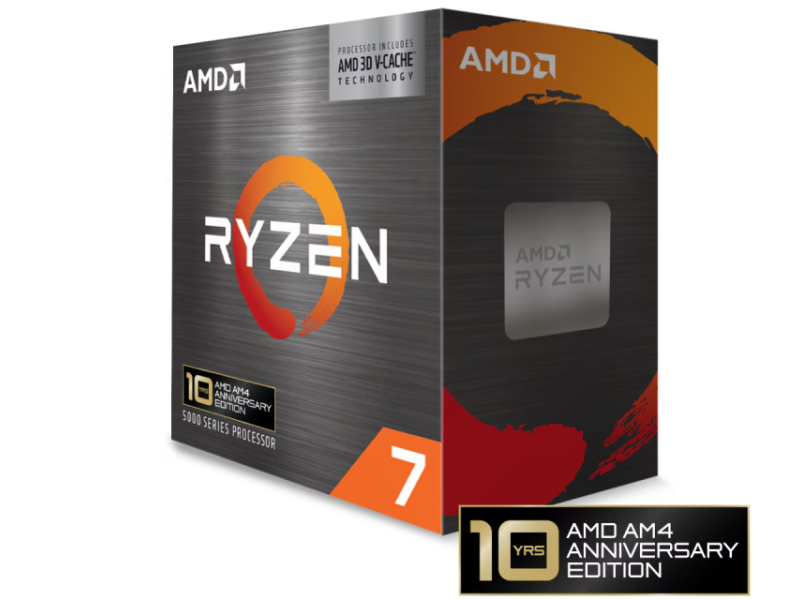 AMD Ryzen 7 5800X3D 8 cores do 4.5GHz Box (100-100000651POF)