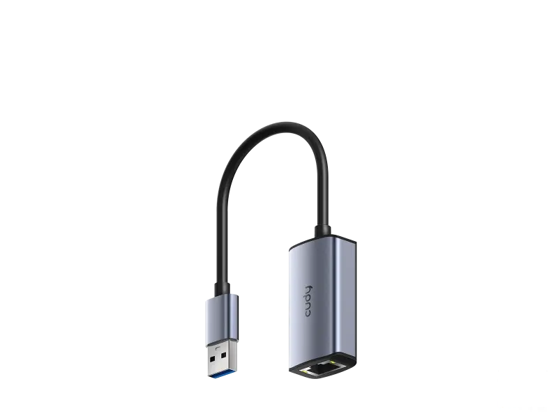 CUDY Mrezni adapter UE10A USB-A 3.0 - RJ45 Gigabit, Metal
