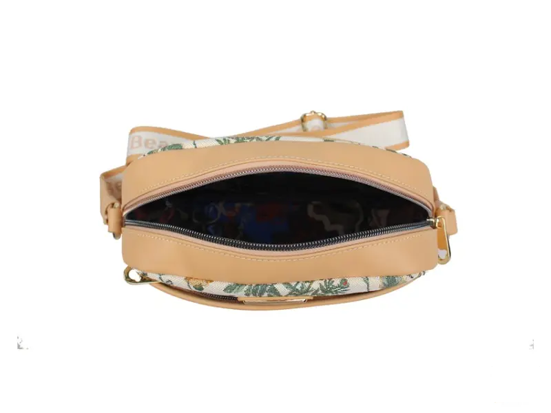 HENNEY BEAR H-1194 FLORAL SUMMER BEIGE Torba 