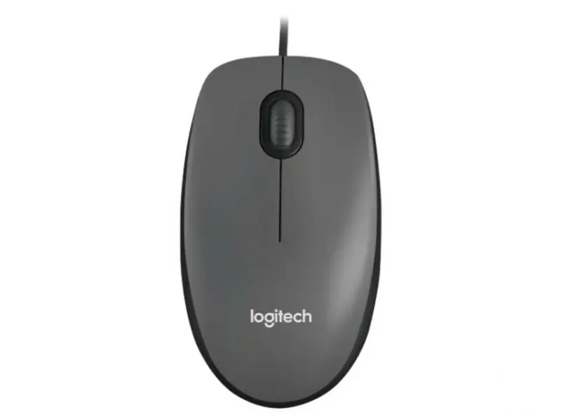 LOGITECH_ M90 Optical Retail crni miš 