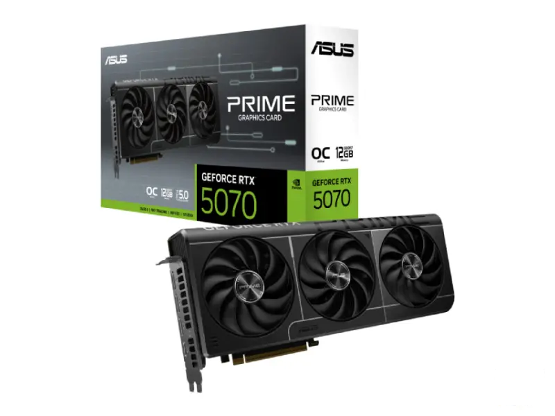 ASUS nVidia GeForce RTX 5070 12GB PRIME-RTX5070-O12G 