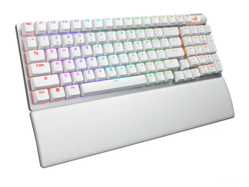 ASUS X901 ROG Strix Scope II 96 Wireless Gaming tastatura bela 