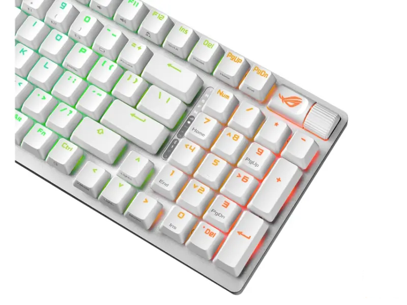 ASUS X901 ROG Strix Scope II 96 Wireless Gaming tastatura bela 