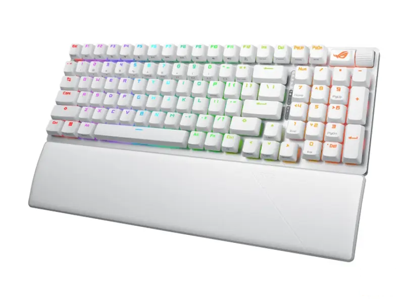 ASUS X901 ROG Strix Scope II 96 Wireless Gaming tastatura bela 