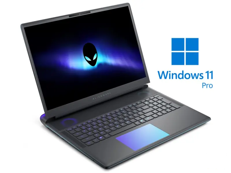 DELL Alienware 18 Area-51 18 inch QHD+ 300Hz 500nits Core Ultra 9 275HX 64GB 2TB SSD GeForce RTX 5090 24GB RGB Backlit Win11Pro gaming laptop 