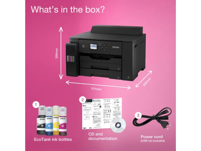 EPSON L11160 A3+ EcoTank ITS (4 boje) inkjet štampač 