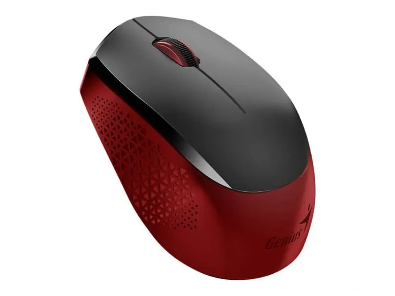 GENIUS NX-8000S Wireless Optical USB crno-crveni miš 
