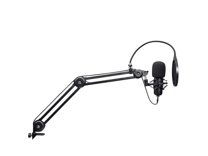 TRUST GXT 270 Emita II+ Streaming Microphone with adjustable arm USB-C/USB-A port