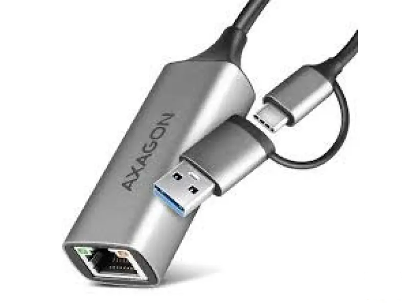 Adapter Axagon ADE-TXCA USB C/A 3.2 -> Gigabit Ethernet
