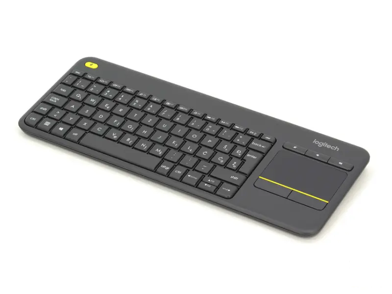 LOGITECH K400 Plus Wireless Touch YU crna tastatura 