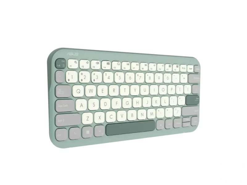 Asus Tastatura KW100 Marshmallow/green/ Copilot