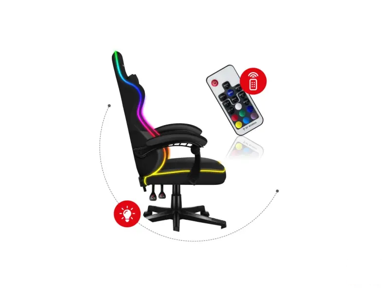 Huzaro Gaming stolica HZ Force 4.4 RGB Black