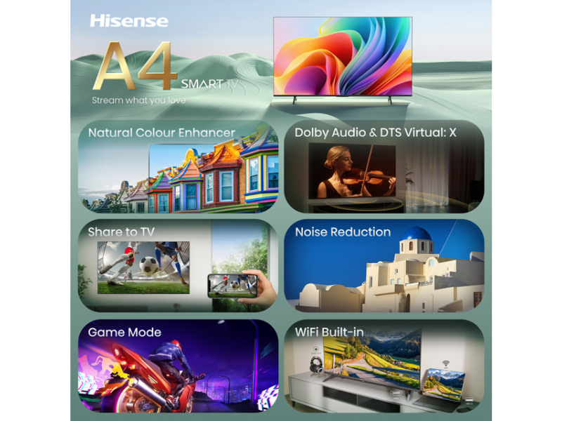 HISENSE 40 inča 40A4S LED FHD Smart TV