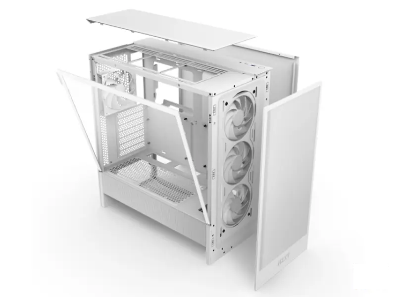 NZXT H5 Flow RGB Gaming kućište belo (CC-H52FW-R1) 