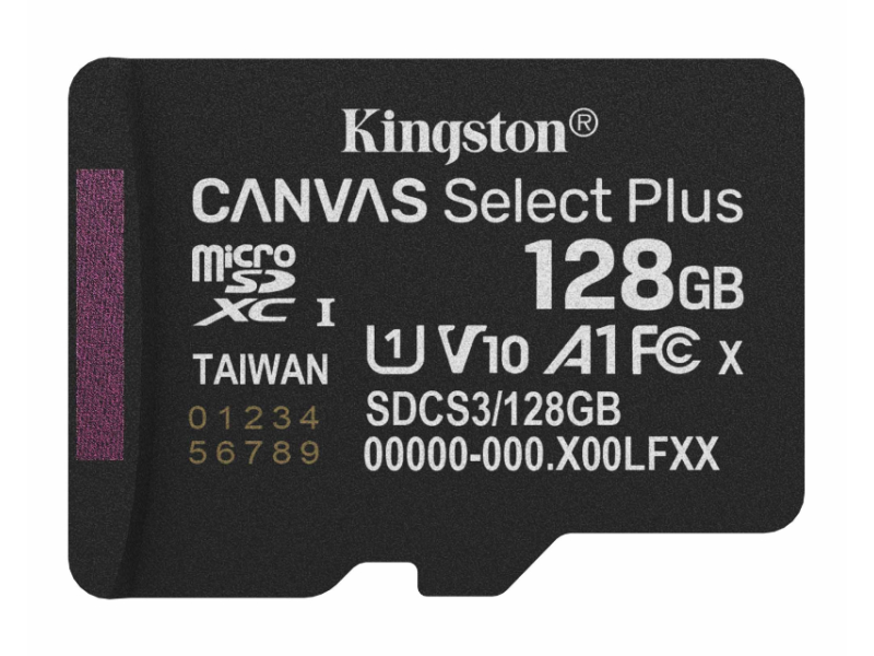 KINGSTON Memorijska kartica U1 V10 SDXC 128GB Canvas Select Plus G3 150R A1 SDCS3/128GBSP