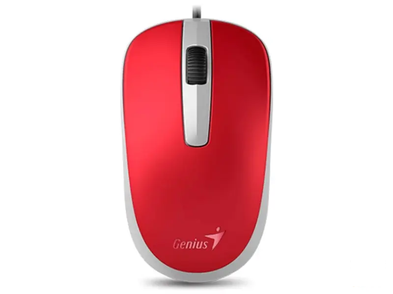 GENIUS DX-120 USB Optical crveni miš 