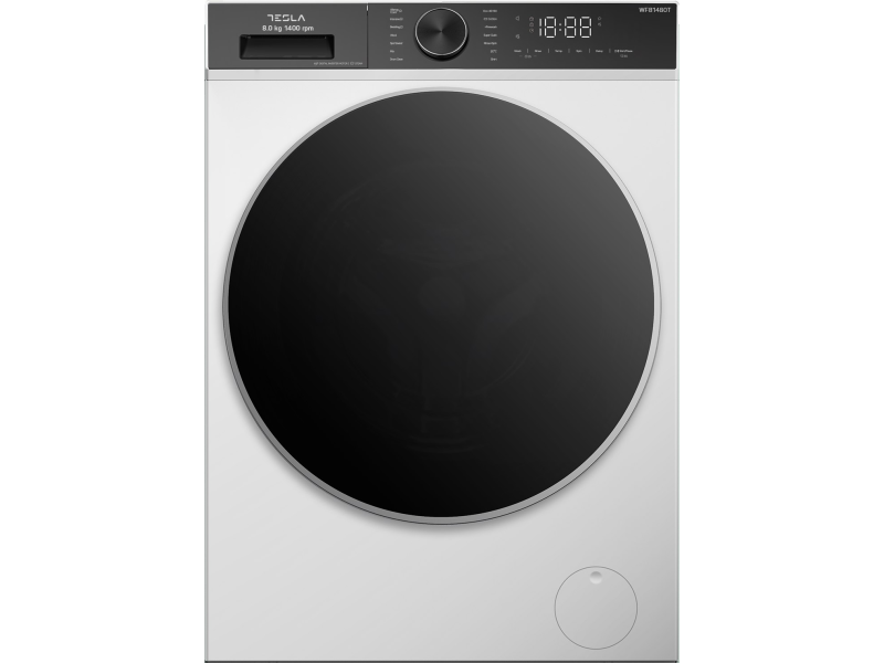 Tesla WF81480T veš mašina, kapacitet: 8kg, 1400 ob/min, inverter motor, LED displej, ŠxDxV:60x53x85