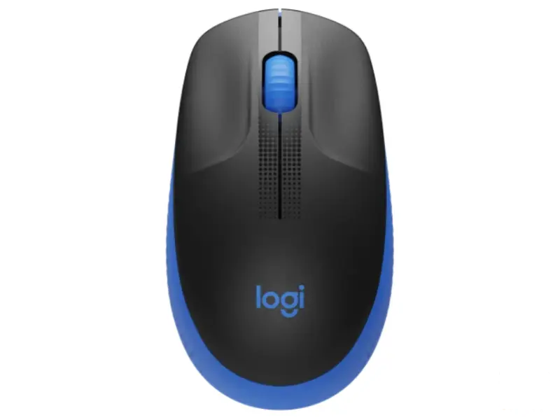 LOGITECH M190 Full-Size Wireless plavi miš 