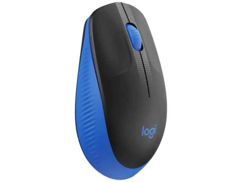 LOGITECH M190 Full-Size Wireless plavi miš 