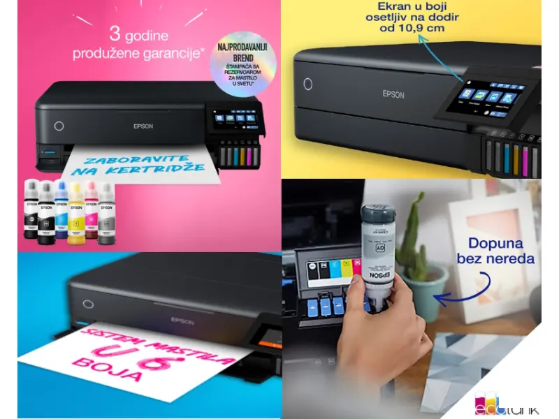EPSON L8180 EcoTank A3 ITS (6 boja) Photo multifunkcijski štampač 