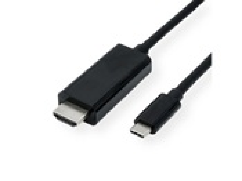 Rotronic S3730 STANDARD USB Type C - HDMI kabl, 3840 x 2160 @30Hz (4K, Full HD) M/M, 1 m