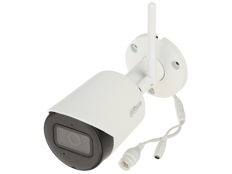 Dahua Kamera 4MP IPC-HFW1430DS-SAW-0280B IP Wifi Bullet, DWDR, objektiv 2.8 mm, MicroSD slot, max. 256GB, IR domet 30 m, IP67, ugrađen mikrofon, napajanje 12 VDC (u kompletu)