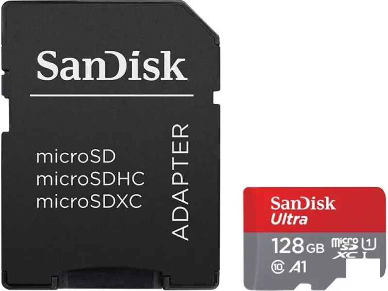 Memorijska kartica SanDisk Ultra microSD 128GB + adapter