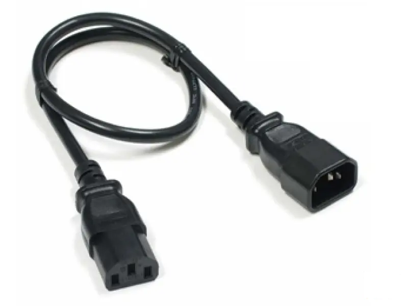 E-GREEN Kabl naponski C13 - C14 (UPS - PC) 1.8m 
