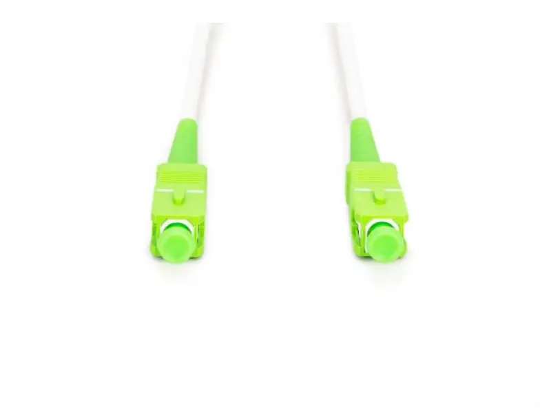 Digitus Fiber optic steel-armored patch cable, simplex, singlemode, SC/APC - SC/APC, 20 m