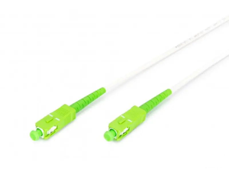 Digitus Fiber optic steel-armored patch cable, simplex, singlemode, SC/APC - SC/APC, 20 m