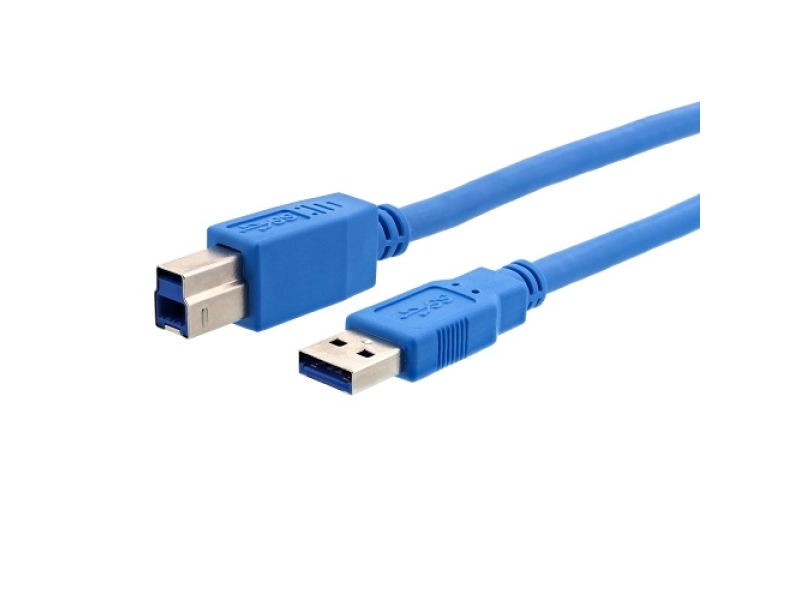 FAST ASIA Kabl USB 3.0 - USB 3.0 B M/M 1.8m plavi