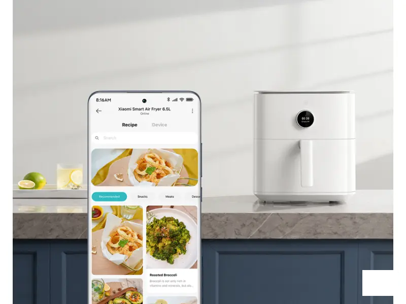 XIAOMI Smart friteza na vruć vazduh  6.5l bela EU (BHR7358EU) 