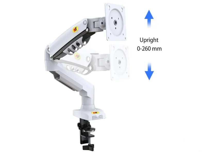 NORTH BAYOU F80 stoni nosač za monitor beli 17-30 inča 