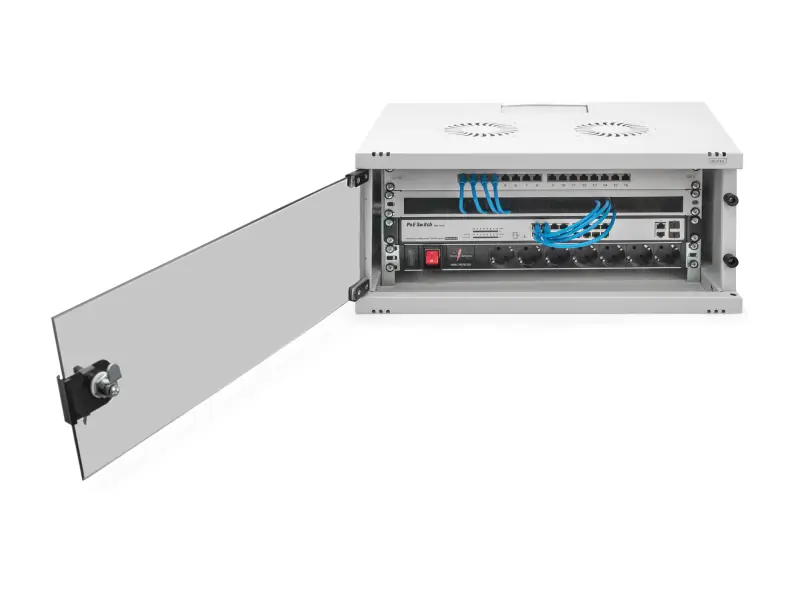 Digitus 4U network rack, 19", wall, 540x400