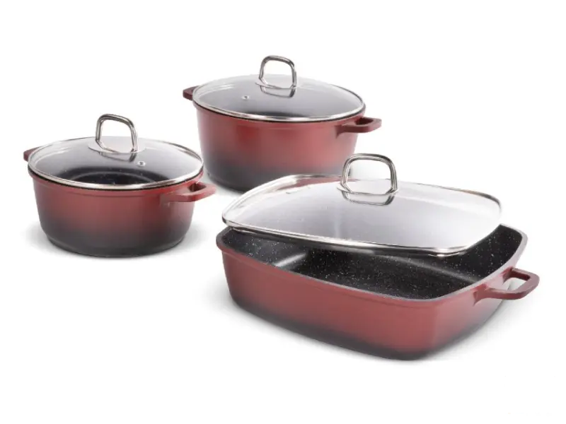 LAMART LT1285 set šerpi sa poklopcem 